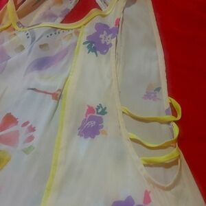 Summer light chiffon dress